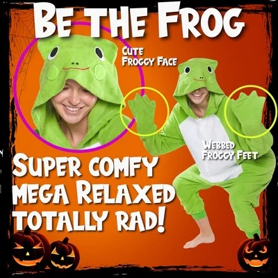 Funziez! Frog Men's Novelty Union Suit 4 Funziez! Frog Men's Novelty Union Suit - Image 2