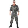 Halloween Express Men's Army Jumsuit Costume - Size XX Large - Green -Adult Halloween Costumes Shop GUEST 62c0bdb8 a85a 49f2 86b4 0ff85aee5afb