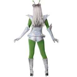 HalloweenCostumes.com Small Women Fun Costumes Women's Galactic Alien Babe Costume, Gray/Green -Adult Halloween Costumes Shop GUEST 649504fe 46ca 4fd8 904d fe54d07f9b1a