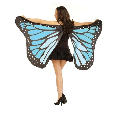 Fun World Butterfly Adult Wings (Blue) 3 Fun World Butterfly Adult Wings (Blue)