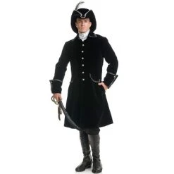 Charades Costumes Charades Distinguished Pirate Men's Costume