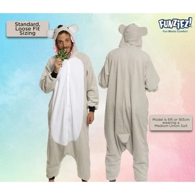 Funziez! Koala Men's Novelty Union Suit 4 Funziez! Koala Men's Novelty Union Suit - Image 2