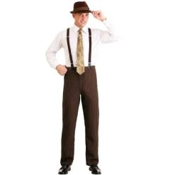 HalloweenCostumes.com Men's Clyde Gangster Costume -Adult Halloween Costumes Shop GUEST 68961169 d6d6 44fb a38e 65b5c82e6b0b