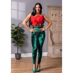 HalloweenCostumes.com Red Rose Womens Costume