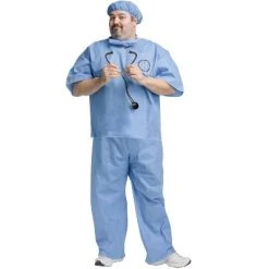 Fun World Doctor! Doctor! Plus Size Men's Costume