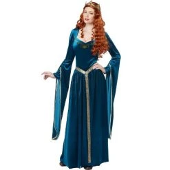 California Costumes Lady Guinevere Adult Costume (Teal) 6 California Costumes Lady Guinevere Adult Costume (Teal) -Adult Halloween Costumes Shop GUEST 6a7aa9e2 d9d4 4d68 b8c9 739860bb4ea3