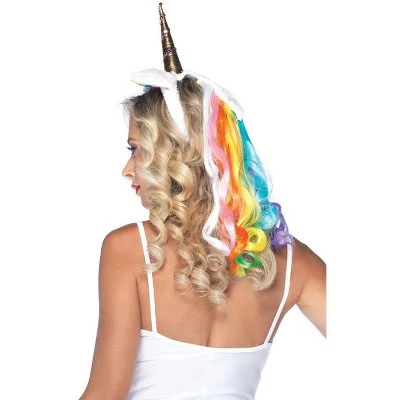 Leg Avenue Rainbow Unicorn Headband 3 Leg Avenue Rainbow Unicorn Headband