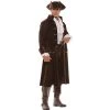 Halloween Express Men's Pirate Captain Barrett Costume - Size One Size Fits Most - Brown -Adult Halloween Costumes Shop GUEST 6ecdce8e e275 44d5 a3bc 6c12e3ffb0ba