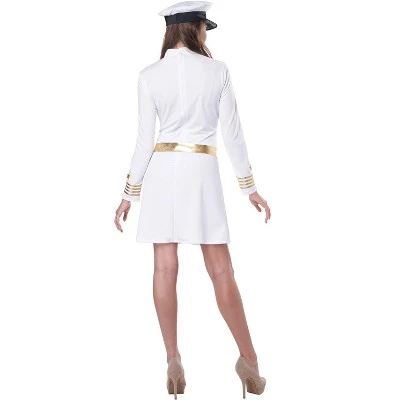 California Costumes Navy Captain Women's Costume (White) 3 California Costumes Navy Captain Women's Costume (White)