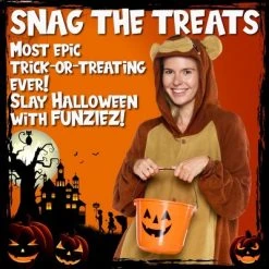 FUNZIEZ! - Teddy Bear Adult Unisex Novelty Union Suit