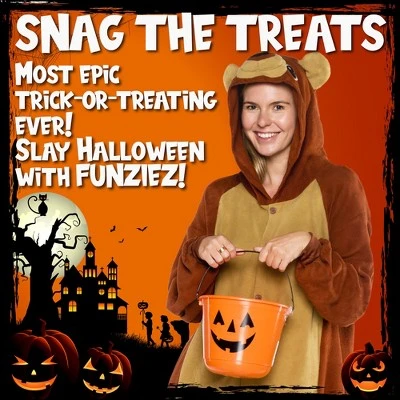 FUNZIEZ! - Teddy Bear Adult Unisex Novelty Union Suit 3 FUNZIEZ! - Teddy Bear Adult Unisex Novelty Union Suit