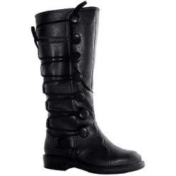 Ellie Shoes Mens Black Renaissance Costume Boots Adult