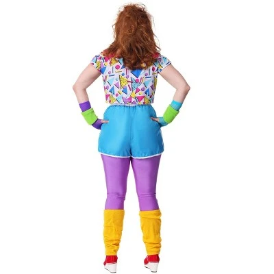 HalloweenCostumes.com Work It Out 80's Women's Plus Size Costume 3 HalloweenCostumes.com Work It Out 80's Women's Plus Size Costume