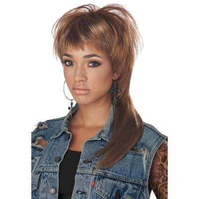 California Costumes The Femullet Women's Wig (Brown) 4 California Costumes The Femullet Women's Wig (Brown) - Image 2