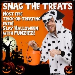 Funziez! Dalmatian Adult Unisex Novelty Union Suit