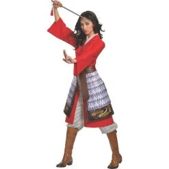 Disguise Womens Mulan Hero Dress Deluxe