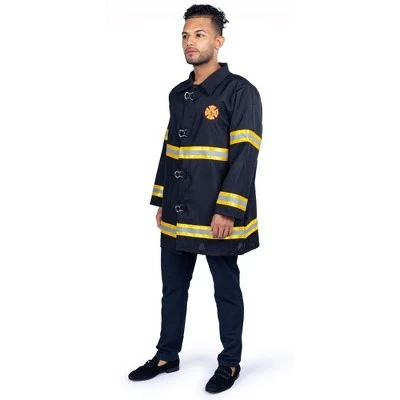 Dress Up America Firefighter Costume for Adults - One Size 3 Dress Up America Firefighter Costume for Adults - One Size