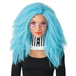 California Costumes Crimped N Kooky Adult Wig (Blue) -Adult Halloween Costumes Shop GUEST 781b63ab 8085 403c a16b c0a3a7a52bd9