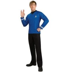 Rubie's Rubies Star Trek Mens Deluxe Spock Costume Top