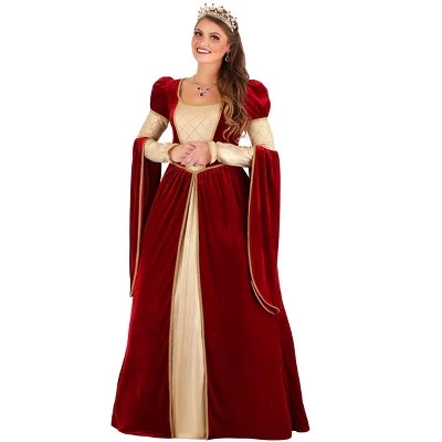 HalloweenCostumes.com Regal Renaissance Queen Women's Costume 4 HalloweenCostumes.com Regal Renaissance Queen Women's Costume - Image 2