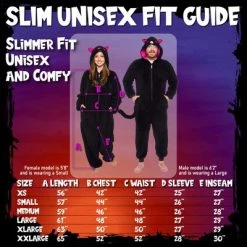 FUNZIEZ! - Cat Adult Unisex Slim Fit Novelty Union Suit -Adult Halloween Costumes Shop GUEST 7aea327f d8e6 4333 b339 092edf7ac04e