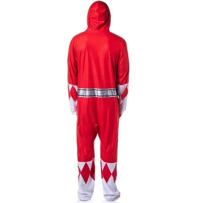 INTIMO Power Rangers Costume Union Suit One Piece Pajama Outfit For Men And Women Multicolored 5 INTIMO Power Rangers Costume Union Suit One Piece Pajama Outfit For Men And Women Multicolored - Image 3