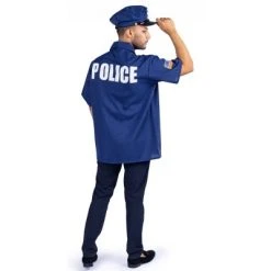 Dress Up America Police Officer Costume for Adults - One Size -Adult Halloween Costumes Shop GUEST 7f7355c8 5405 433b b4ea 5f30b7ecb4b5
