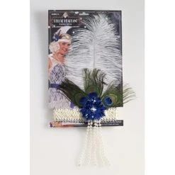 Forum Novelties Roaring 20's Deluxe Costume Headband Beige