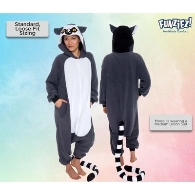 Funziez! Lemur Adult Unisex Novelty Union Suit 4 Funziez! Lemur Adult Unisex Novelty Union Suit - Image 2