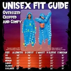 FUNZIEZ! Octopus Adult Unisex Novelty Union Suit 8 FUNZIEZ! Octopus Adult Unisex Novelty Union Suit -Adult Halloween Costumes Shop GUEST 82386cd2 ca5b 4c46 8437 500495cb86ff