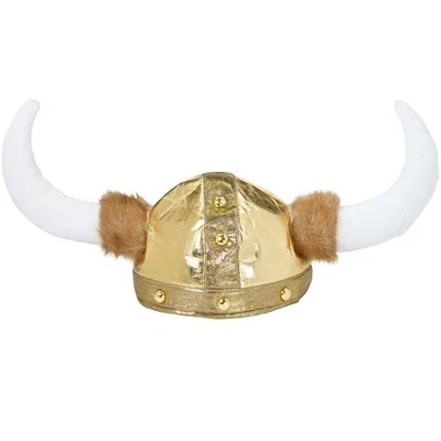 Forum Novelties Gold Viking Helmet 3 Forum Novelties Gold Viking Helmet