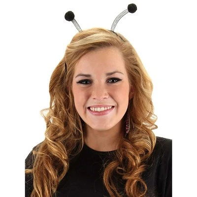 HalloweenCostumes.com Women Women's Black Bug Antennae, Black 4 HalloweenCostumes.com Women Women's Black Bug Antennae, Black - Image 2
