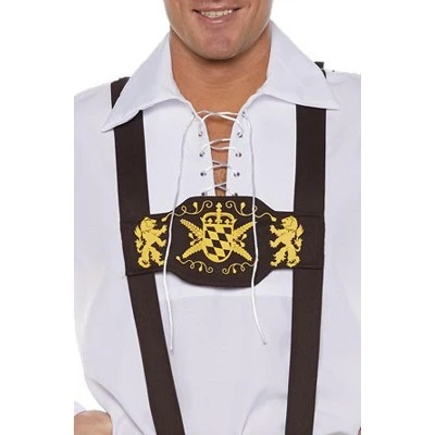 Underwraps Costumes Underwraps Crest Men's Suspenders 3 Underwraps Costumes Underwraps Crest Men's Suspenders