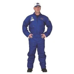 Aeromax Mens NASA Flight Suit Costume - X Large - Blue