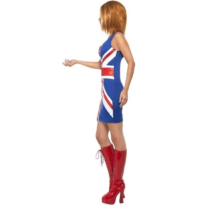 Smiffy's Smiffy Ginger Power Adult Costume 4 Smiffy's Smiffy Ginger Power Adult Costume - Image 2