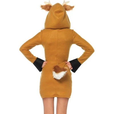 Leg Avenue Cozy Fawn Adult Costume, Small 4 Leg Avenue Cozy Fawn Adult Costume, Small - Image 2
