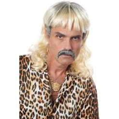 Franco Tiger Mullet Moustache and Wig -Adult Halloween Costumes Shop GUEST 89608125 345b 4c2a b680 bc4e96cb1c9b 1