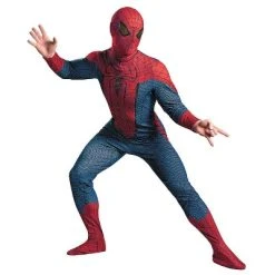 Disguise Mens Spider-Man Movie Deluxe Costume - XX Large - Multicolored
