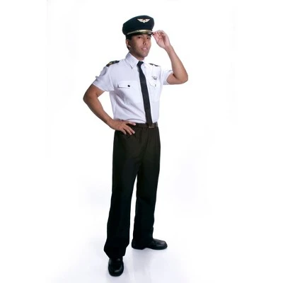 Dress Up America Pilot Costume for Adults 5 Dress Up America Pilot Costume for Adults - Image 3