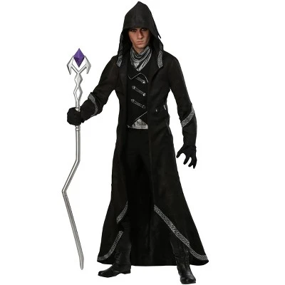 HalloweenCostumes.com Medium Men Modern Warlock Men's Costume, Gray/Brown 3 HalloweenCostumes.com Medium Men Modern Warlock Men's Costume, Gray/Brown