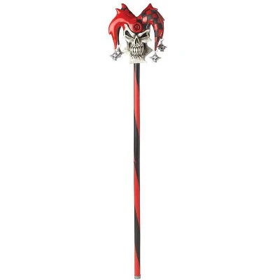 California Costumes Jester Cane Accessory 4 California Costumes Jester Cane Accessory - Image 2