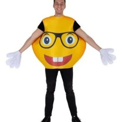 Dress Up America Glasses Emoji Costume - One Size -Adult Halloween Costumes Shop GUEST 924dcfe8 f6b8 4c60 8bc3 878572cb9eb3