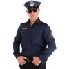 HalloweenCostumes.com Small Men Men's Adult Long Sleeve Police Shirt, Blue -Adult Halloween Costumes Shop GUEST 94013811 45de 432f bde1 71b3133554af