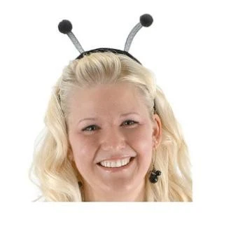 HalloweenCostumes.com Women Women's Black Bug Antennae, Black 6 HalloweenCostumes.com Women Women's Black Bug Antennae, Black - Image 4