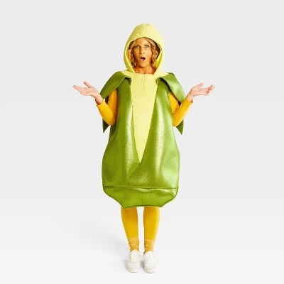 Hyde & EEK! Boutique Adult Corn on the Cob Halloween Costume Pullover Top One Size - Hyde & EEK! Boutique™ 4 Hyde & EEK! Boutique Adult Corn on the Cob Halloween Costume Pullover Top One Size - Hyde & EEK! Boutique™ - Image 2