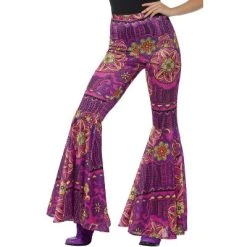 Smiffy's Smiffy Kaleidoscope Flared Trousers Women's Costume