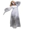Halloween Express Women's Gothic Ghost Halloween Costume - Size X Large - Gray