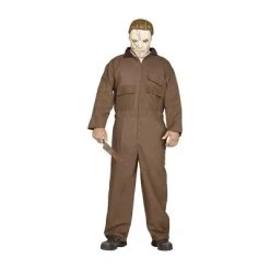 Funworld Halloween Michael Myers Adult Costume and Memory-Flex Mask | One Size