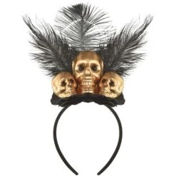 Amscan Golden Skeleton Headband