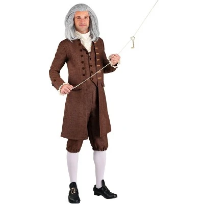 HalloweenCostumes.com Colonial Benjamin Franklin Costume for Men 4 HalloweenCostumes.com Colonial Benjamin Franklin Costume for Men - Image 2